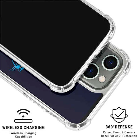 NFL Carolina Panthers Breakaway iPhone 16 Pro Max Clear Case