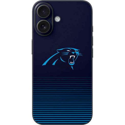 NFL Carolina Panthers Breakaway iPhone 16 Skin