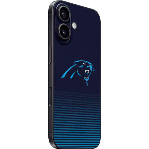NFL Carolina Panthers Breakaway iPhone 16 Skin
