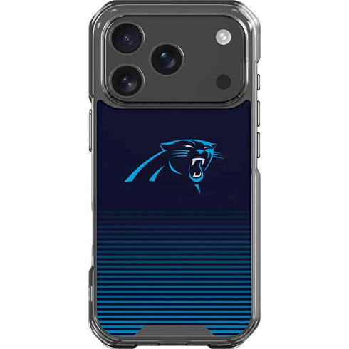 NFL Carolina Panthers Breakaway iPhone 18 Pro Clear Case