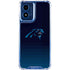 NFL Carolina Panthers Breakaway Moto G Play 4G (2024) Clear Case