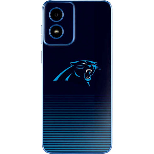 NFL Carolina Panthers Breakaway Moto G Play 4G (2024) Skin