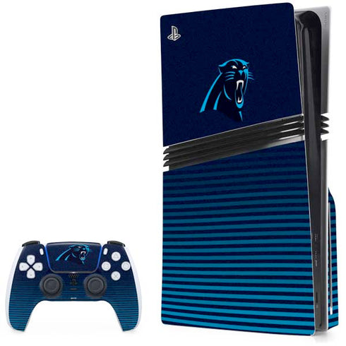 NFL Carolina Panthers Breakaway PS5 Pro Disk Bundle Skin