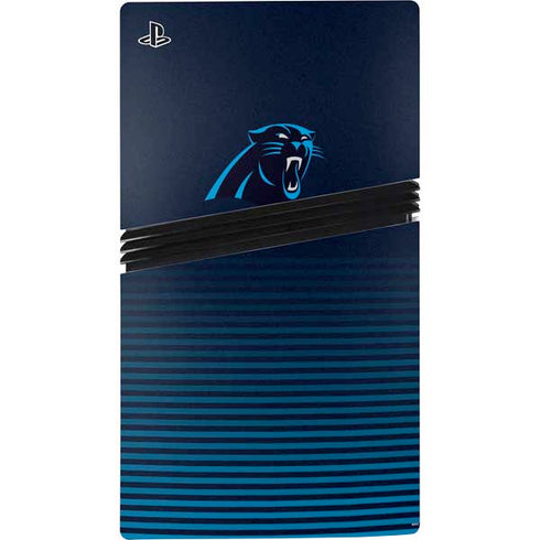 NFL Carolina Panthers Breakaway PS5 Pro Disk Console Skin