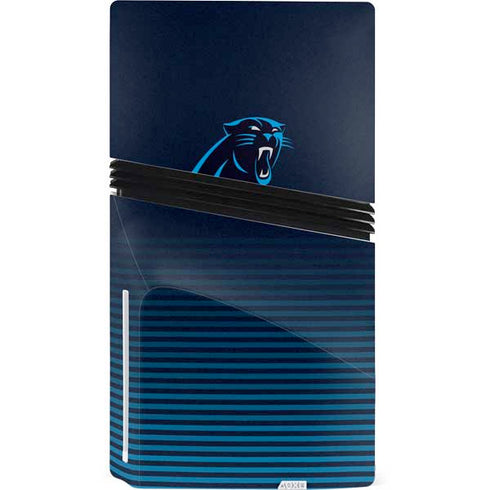 NFL Carolina Panthers Breakaway PS5 Pro Disk Console Skin