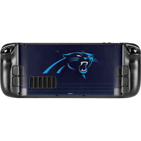 NFL Carolina Panthers Breakaway Steam Deck Handheld Gaming Computer Skin