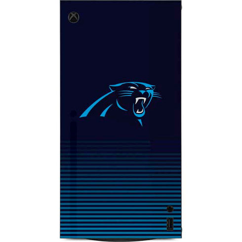 NFL Carolina Panthers Breakaway XBox Series X Digital Edition Console Skin