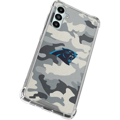 NFL Carolina Panthers Camo Gabb Phone 4 Clear Case