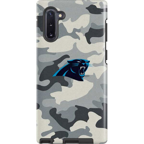 NFL Carolina Panthers Camo Galaxy Cases