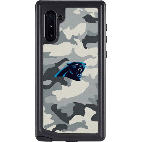 NFL Carolina Panthers Camo Galaxy Cases