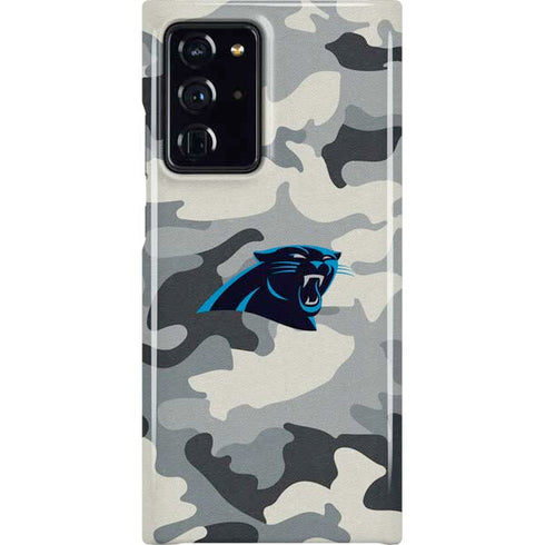 NFL Carolina Panthers Camo Galaxy Cases