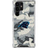 NFL Carolina Panthers Camo Galaxy S23 Ultra Clear Case