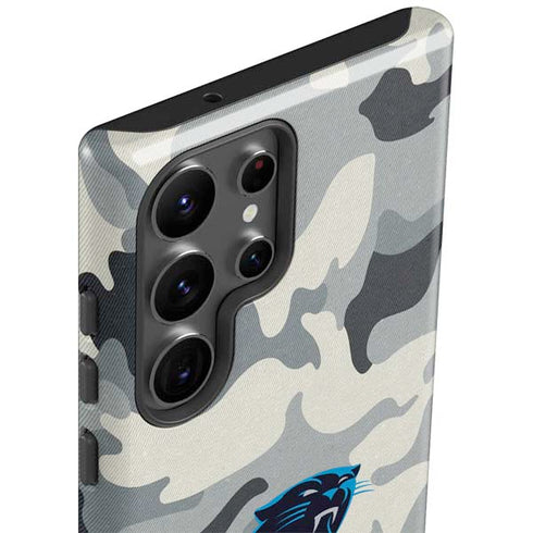 NFL Carolina Panthers Camo Galaxy S23 Ultra Pro Case