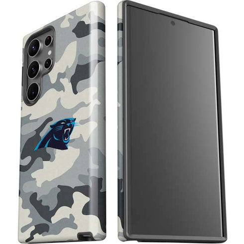 NFL Carolina Panthers Camo Galaxy S23 Ultra Pro Case