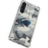 NFL Carolina Panthers Camo Galaxy S24 FE Clear Case