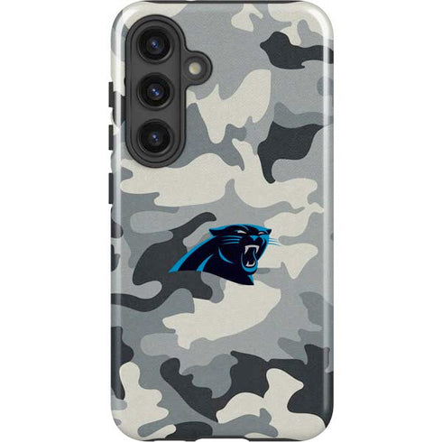 NFL Carolina Panthers Camo Galaxy S25 Impact Case