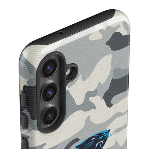 NFL Carolina Panthers Camo Galaxy S25 Impact Case