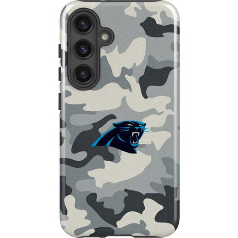NFL Carolina Panthers Camo Galaxy S25 Plus Impact Case