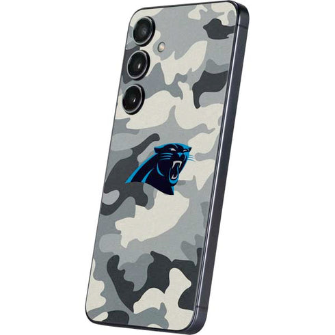 NFL Carolina Panthers Camo Galaxy S24 Plus Skin