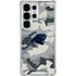 NFL Carolina Panthers Camo Galaxy S25 Ultra Clear Case
