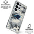 NFL Carolina Panthers Camo Galaxy S25 Ultra Clear Case