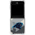 NFL Carolina Panthers Camo Galaxy Z Flip6 Clear Case