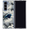 NFL Carolina Panthers Camo Galaxy Z Fold5 5G Clear Case