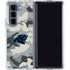 NFL Carolina Panthers Camo Galaxy Z Fold5 5G Clear Case