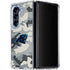 NFL Carolina Panthers Camo Galaxy Z Fold5 5G Clear Case