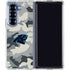 NFL Carolina Panthers Camo Galaxy Z Fold6 Clear Case