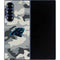 NFL Carolina Panthers Camo Galaxy Z Fold6 Skin