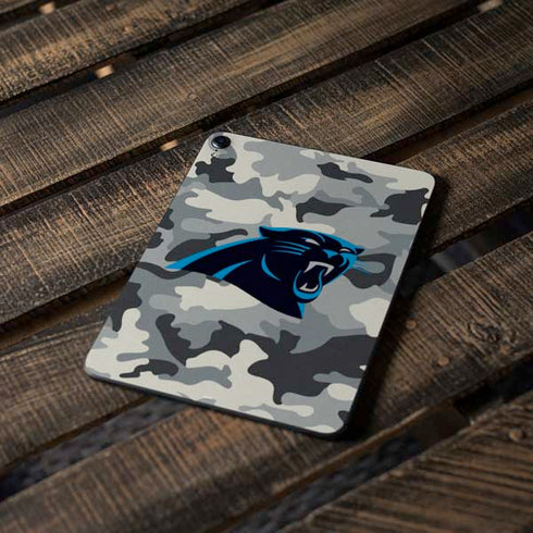 NFL Carolina Panthers Camo Apple iPad Pro Skin