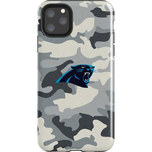 NFL Carolina Panthers Camo iPhone Cases