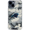 NFL Carolina Panthers Camo iPhone 15 Clear Case