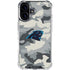NFL Carolina Panthers Camo iPhone 16 Plus Clear Case