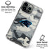 NFL Carolina Panthers Camo iPhone 16 Pro Clear Case