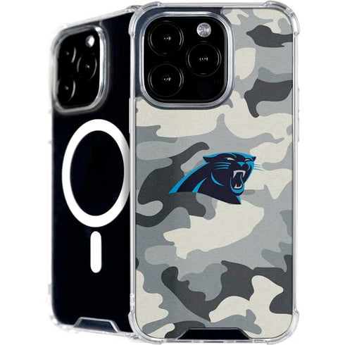NFL Carolina Panthers Camo iPhone 16 Pro MagSafe Case
