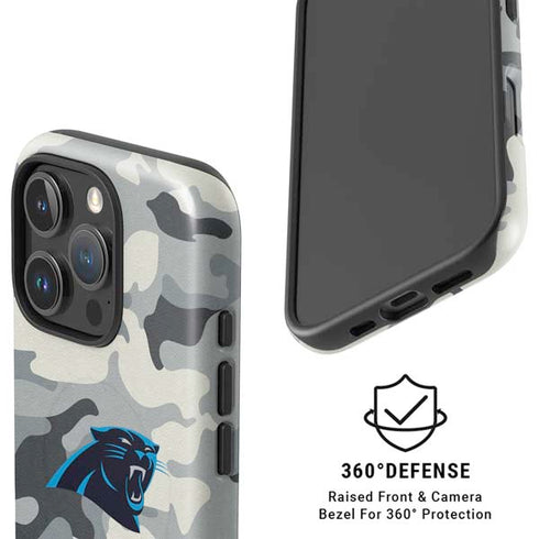 NFL Carolina Panthers Camo iPhone 16 Pro Magsafe Impact Case