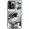 NFL Carolina Panthers Camo iPhone 16 Pro Max Clear Case