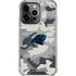 NFL Carolina Panthers Camo iPhone 16 Pro Max Clear Case
