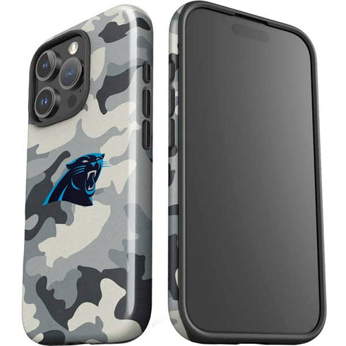 NFL Carolina Panthers Camo iPhone 16 Pro Max Impact Case