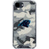 NFL Carolina Panthers Camo iPhone 16e Clear Case