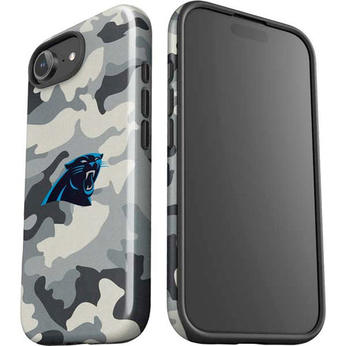 NFL Carolina Panthers Camo iPhone 16e Impact Case