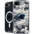 NFL Carolina Panthers Camo iPhone 16e MagSafe Case