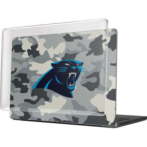 NFL Carolina Panthers Camo MacBook Pro 14in (2021-24) Case plus Skin