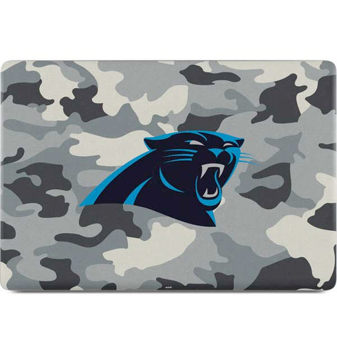 NFL Carolina Panthers Camo MacBook Skins