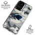 NFL Carolina Panthers Camo Moto G Power 5G (2024) Clear Case
