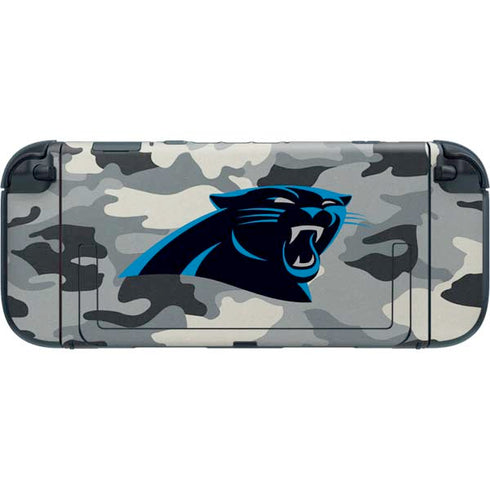 NFL Carolina Panthers Camo Nintendo Switch 2 (2025) with Joy-Con Skin