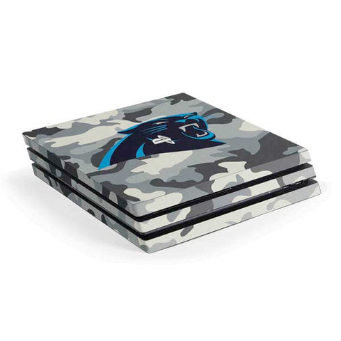 NFL Carolina Panthers Camo PlayStation PS4 Skins