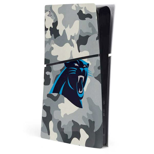 NFL Carolina Panthers Camo PlayStation PS5 Skins